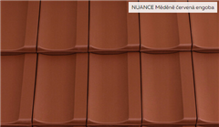 CREATON Cantus Taška základní 1/1 "NUANCE" měděně červená engoba CREATON Cantus Taška základní 1/1 "NUANCE" měděně červená engoba